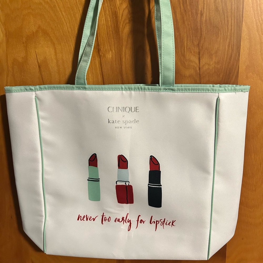 Clinique X Kate Spade Lipstick Tote